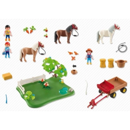 Klocki Playmobil 5457 Farma Kucyków Pony 93 el 4+